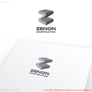 Design de Logo par Anthony pour Zenon Construction | Design #19344087