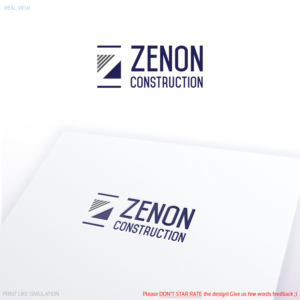 Diseño de Logo por Anthony para Zenon Construction | Diseño: #19344088