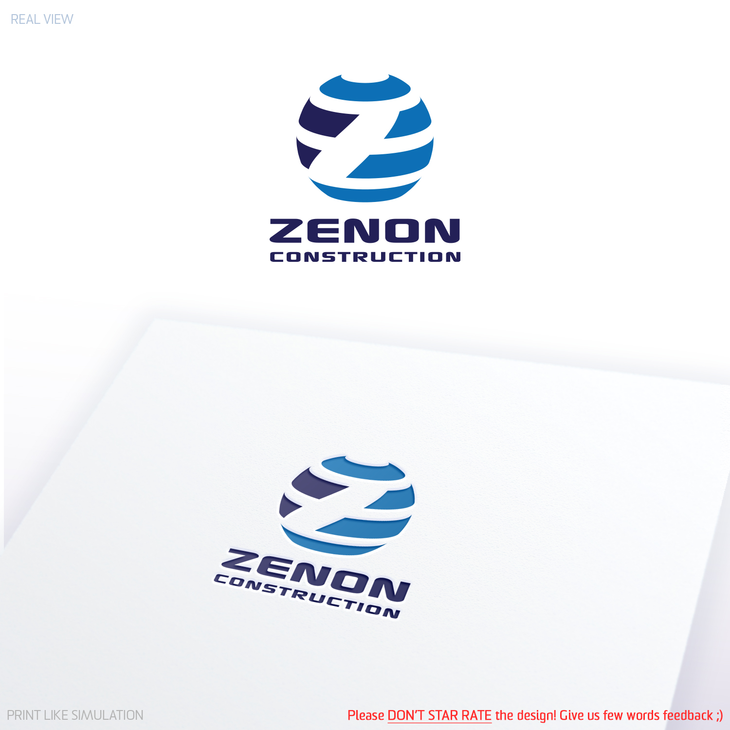 Diseño de Logo por Anthony para Zenon Construction | Diseño #19344090
