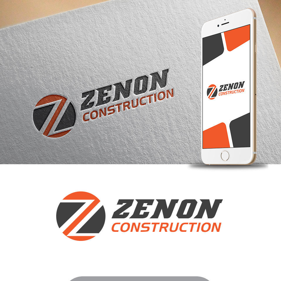 Logo Design by cracuz09 for Zenon Construction | Design #19304307