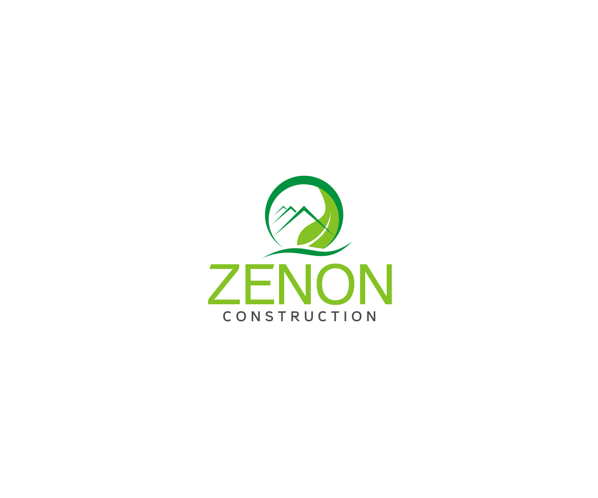 Logo Design by T I K H E - L M W for Zenon Construction | Design #19307239