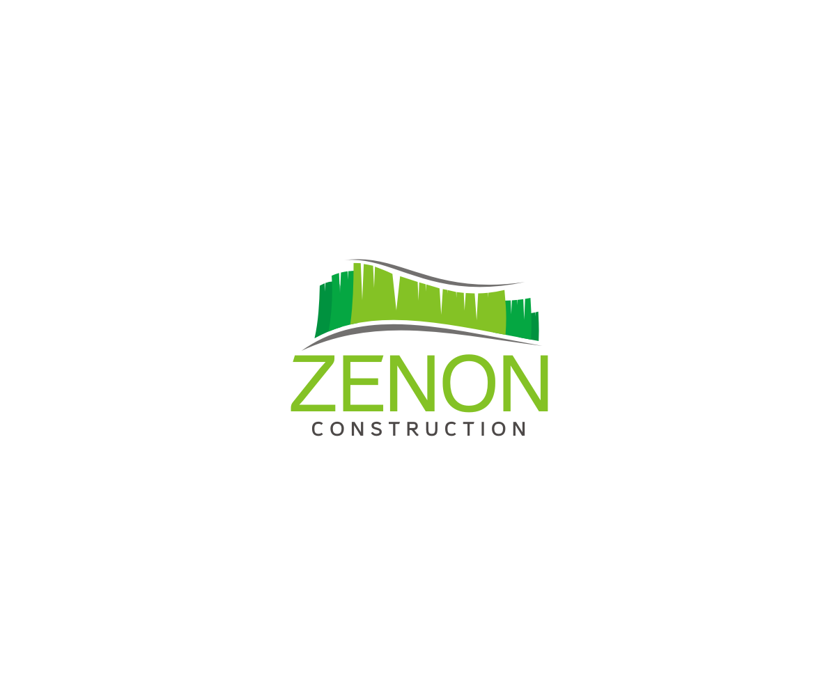 Logo Design by T I K H E - L M W for Zenon Construction | Design #19307242