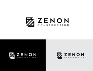 Logo Design by Aqeel Momin for Zenon Construction | Design: #19323459