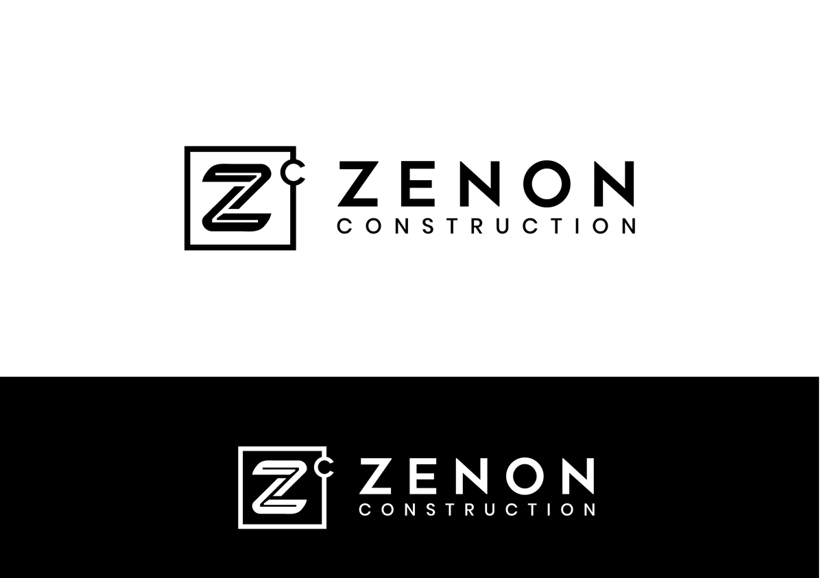 Logo Design by Aqeel Momin for Zenon Construction | Design #19323651