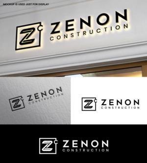 Logo Design by Aqeel Momin for Zenon Construction | Design: #19323658