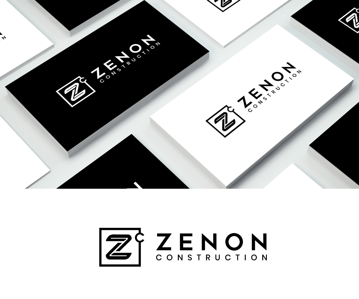 Logo Design by Aqeel Momin for Zenon Construction | Design #19323660