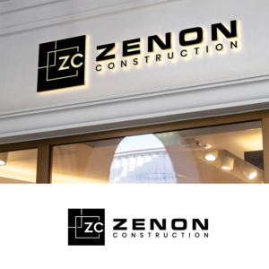 Logo Design by Aqeel Momin for Zenon Construction | Design: #19333722