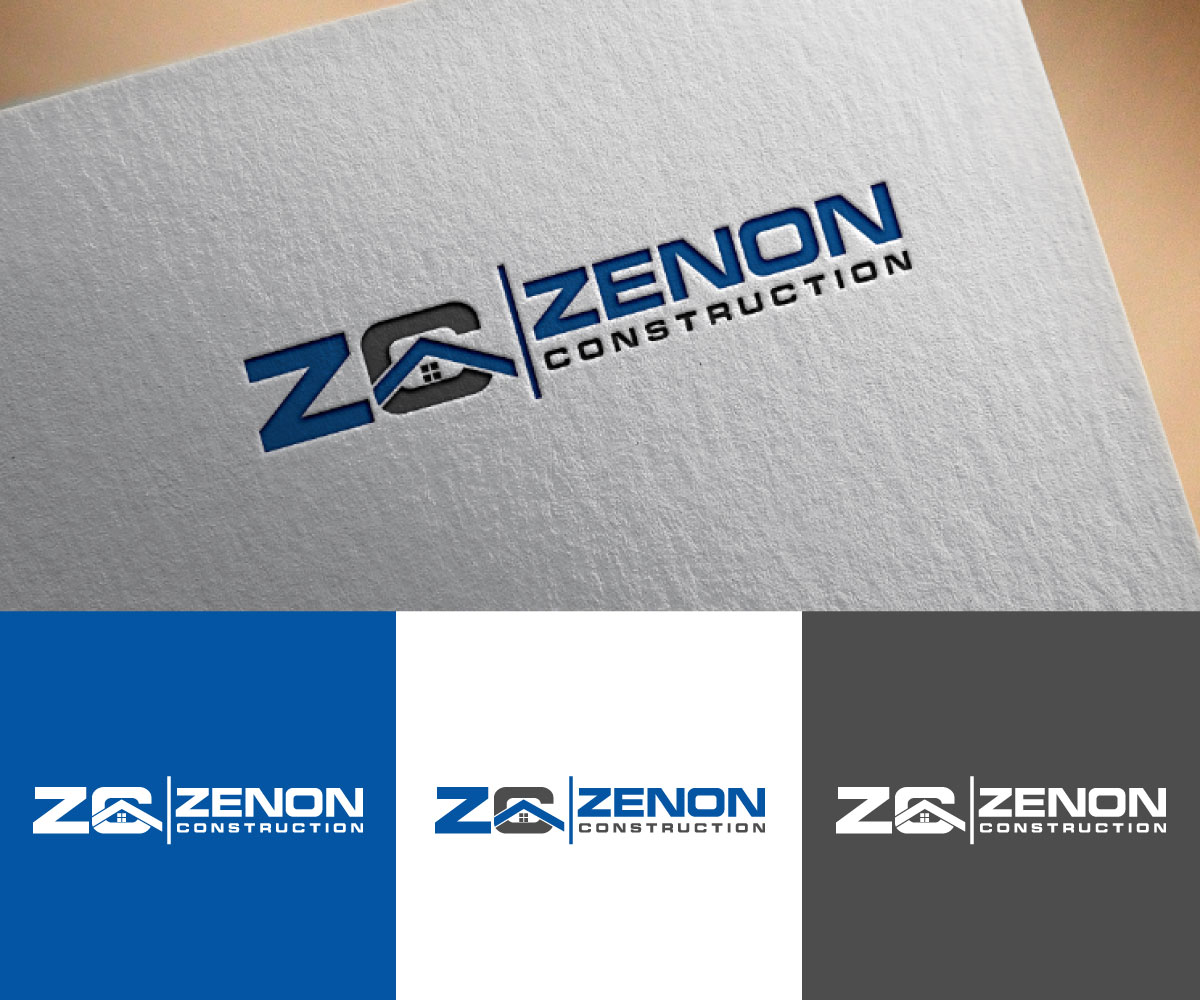 Logo Design by Gross for Zenon Construction | Design #19320270