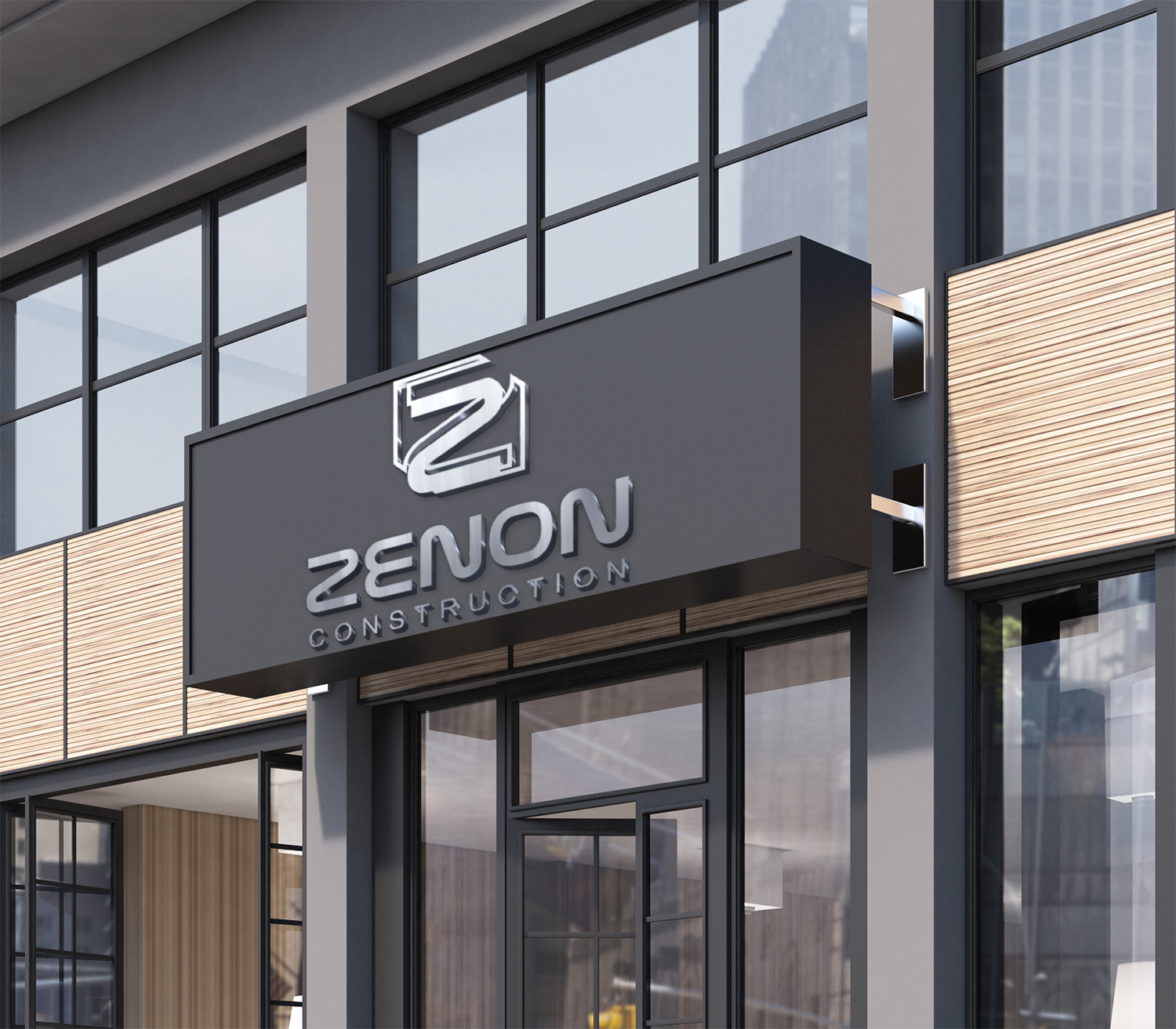 Logo-Design von Infocabana Serviços Digitais für Zenon Construction | Design #19333459