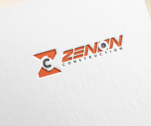 Logo Design by SlashGrid for Zenon Construction | Design: #19319853