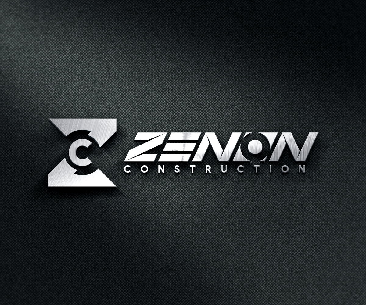 Logo Design by SlashGrid for Zenon Construction | Design #19319884