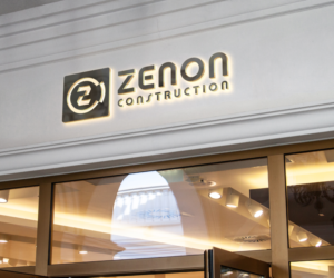 Logo Design by SlashGrid for Zenon Construction | Design: #19369619