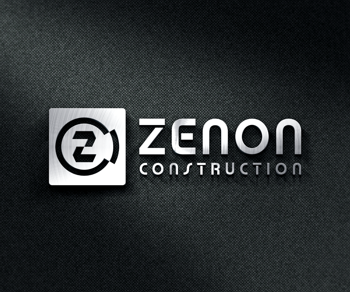 Logo Design by SlashGrid for Zenon Construction | Design #19369620