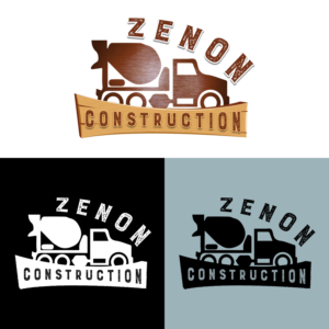 Logo Design by YhanRose Graphics for Zenon Construction | Design: #19314139