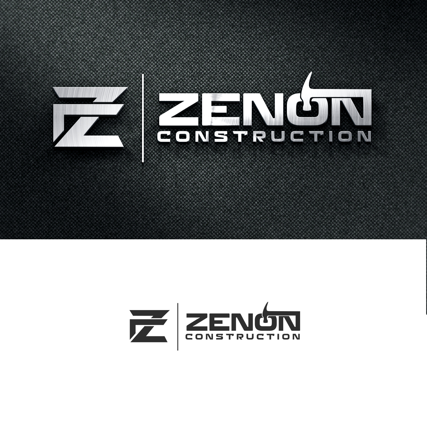 Logo Design by Julogo for Zenon Construction | Design #19313503