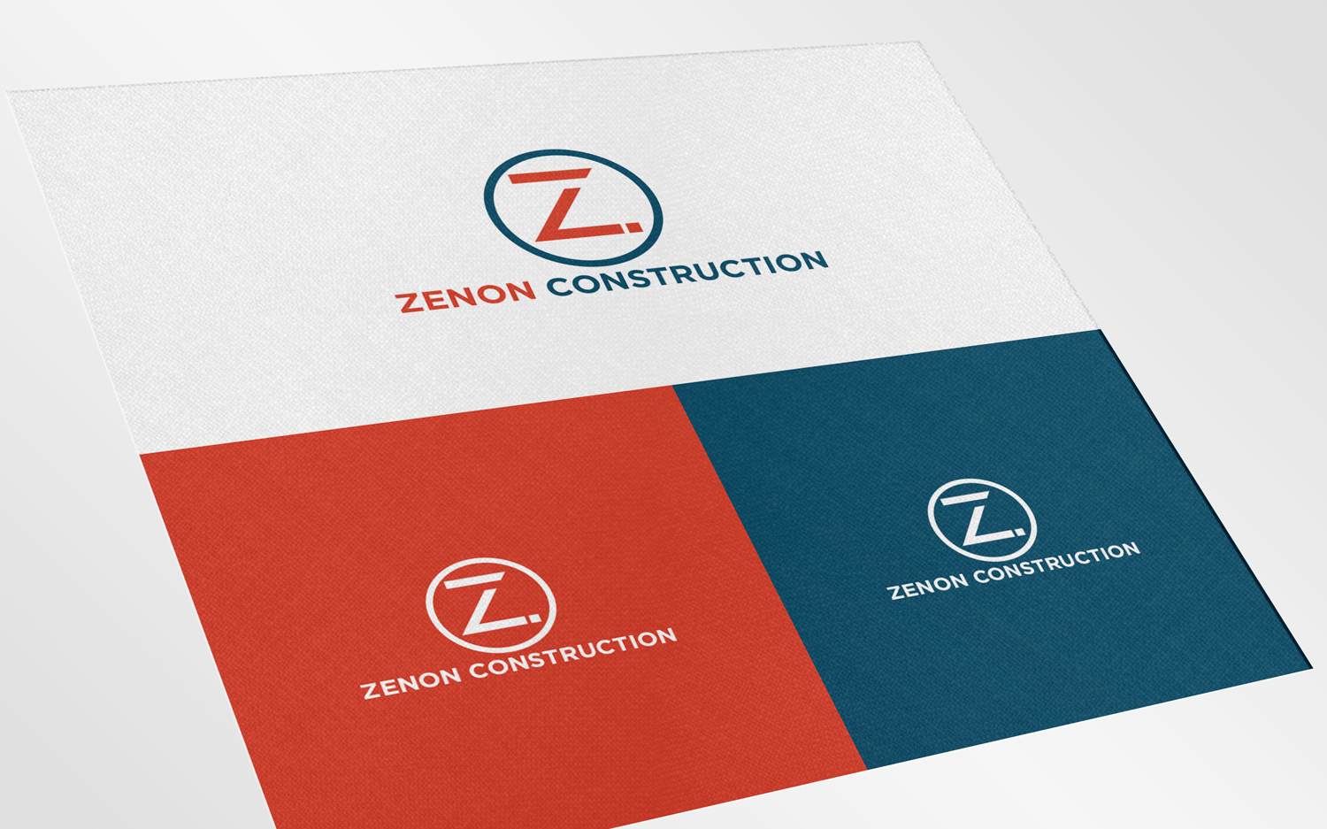 Logo Design by PrassEk for Zenon Construction | Design #19366963