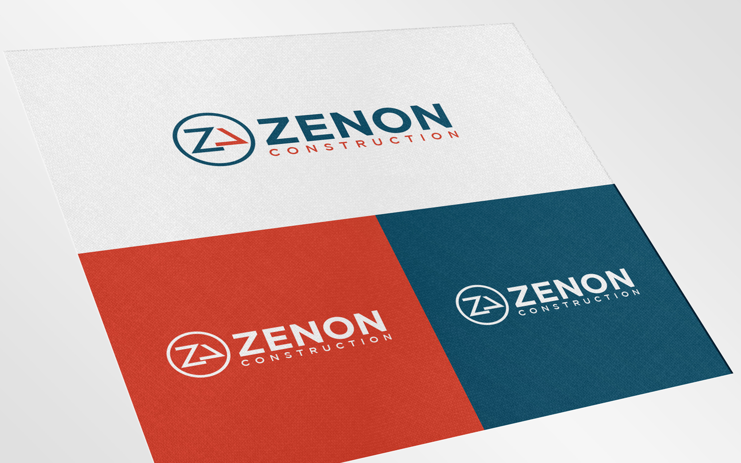 Logo Design by PrassEk for Zenon Construction | Design #19367012