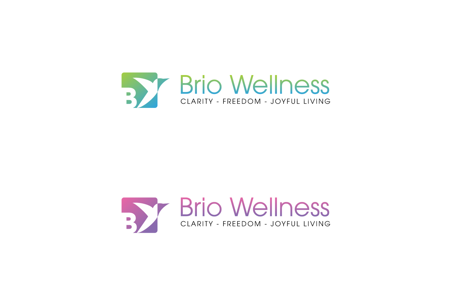 Logo Design by M - D e s i g n for Brio Wellness | Design #19307120