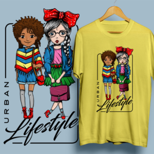Dreamy, fashion, Fun, Diverse, Kids t shirt line | Diseño de Camiseta por 99.degree