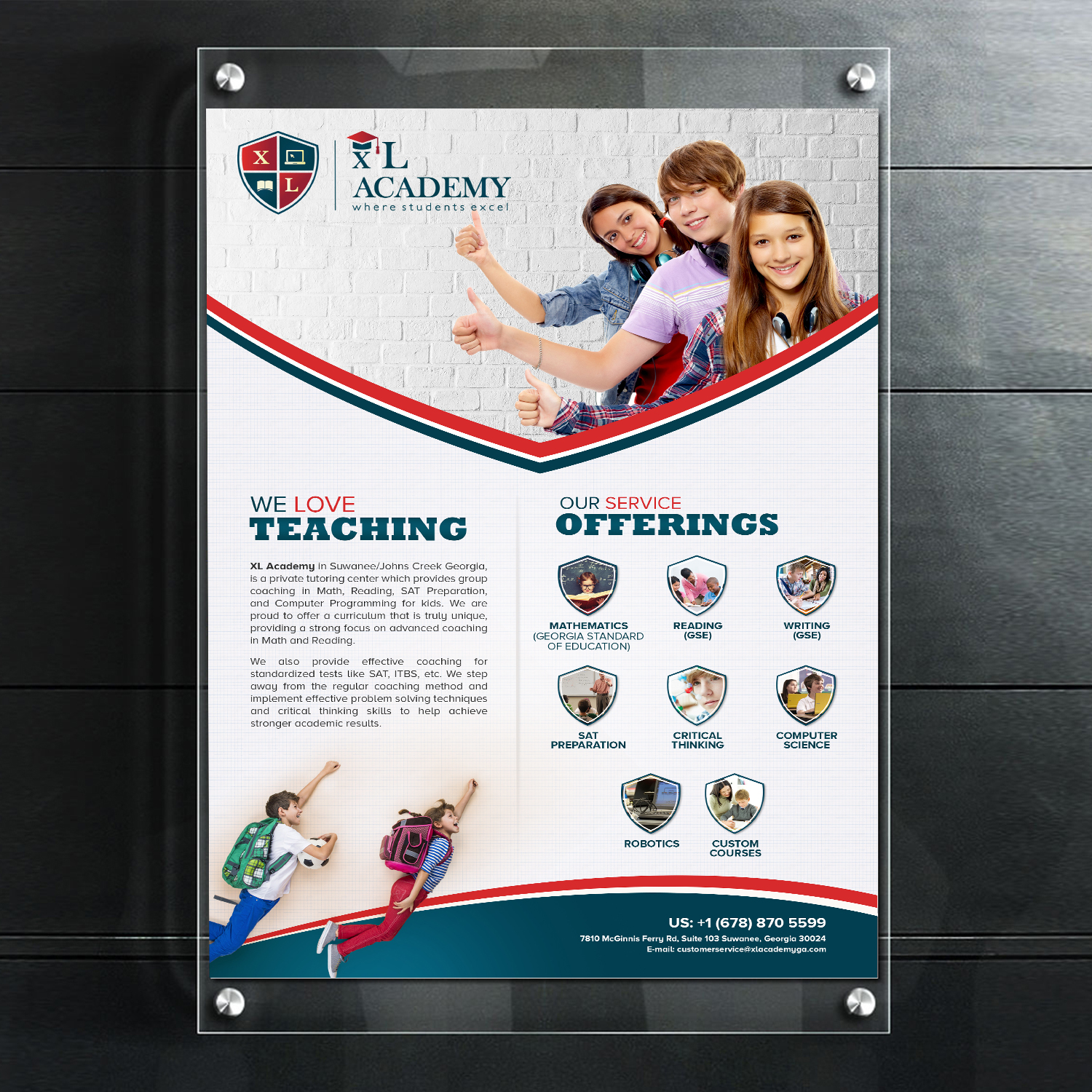 Flyer Design by creative.bugs for xlacademy llc | Design #19272084