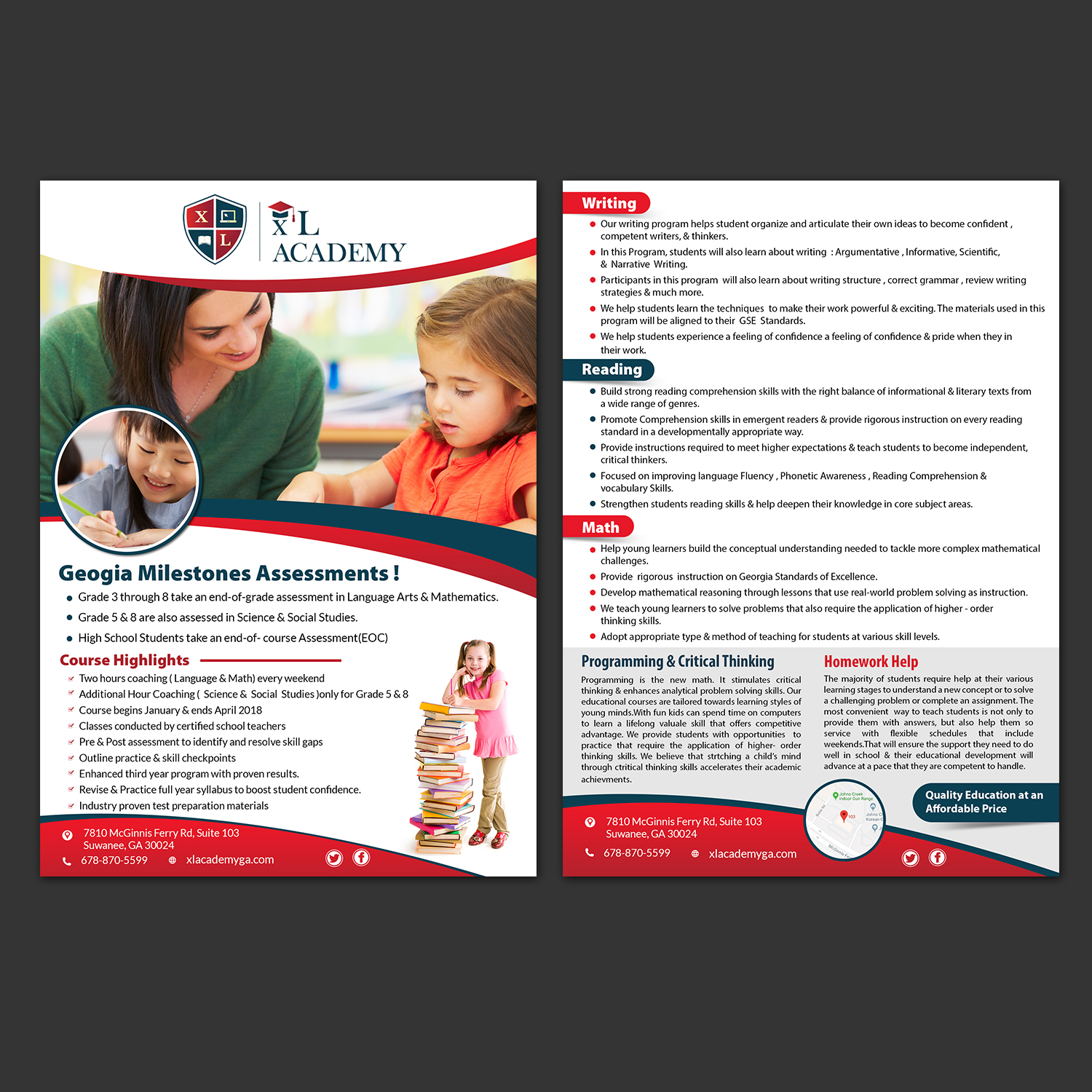 Flyer-Design von Schöpfer für xlacademy llc | Design #20532706