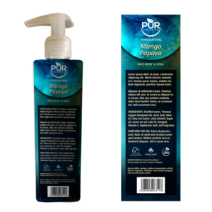 PUR HydraSkin   MOISTURIZER LABEL | Etikett-Design von Javelin Studio