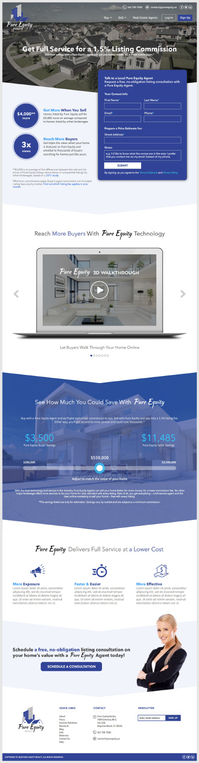 Web Design by -Marc- for this project | Design #19315986