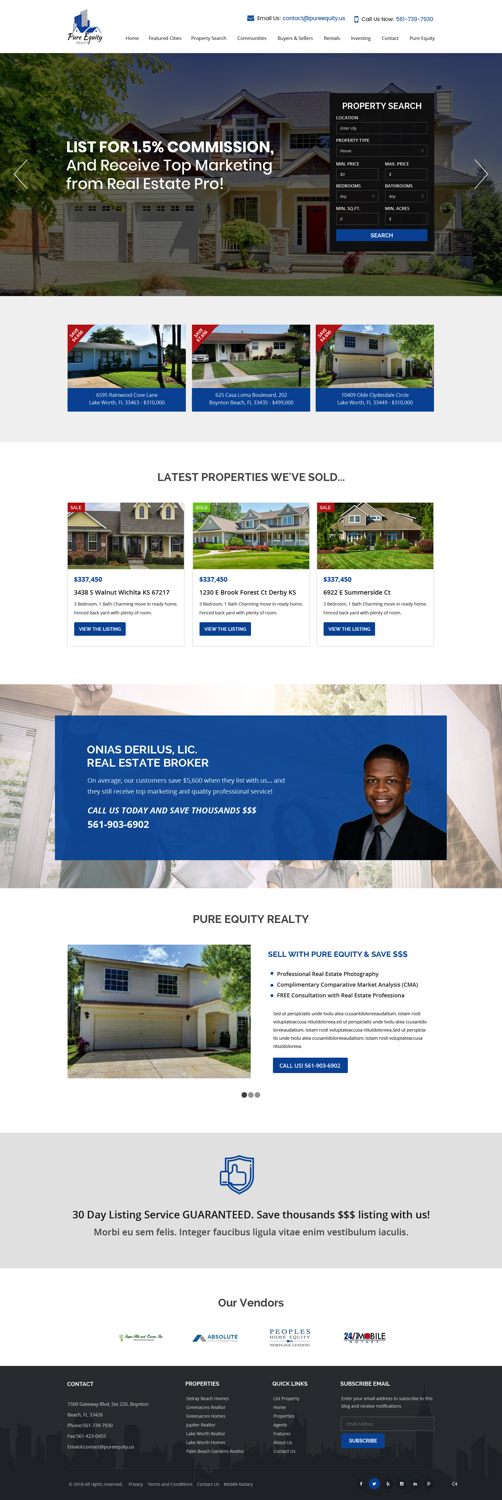 Web Design by pb for this project | Design #19286914