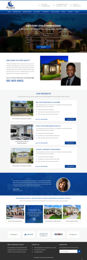 Web Design by pb for this project | Design: #19286915