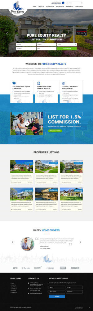Web Design by pb for this project | Design: #19286916