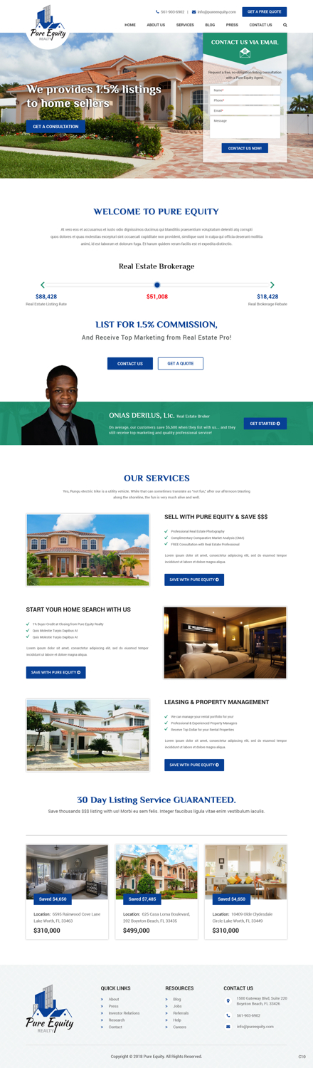 Web Design by pb for this project | Design #19286917