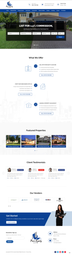 Web Design by pb for this project | Design: #19286918