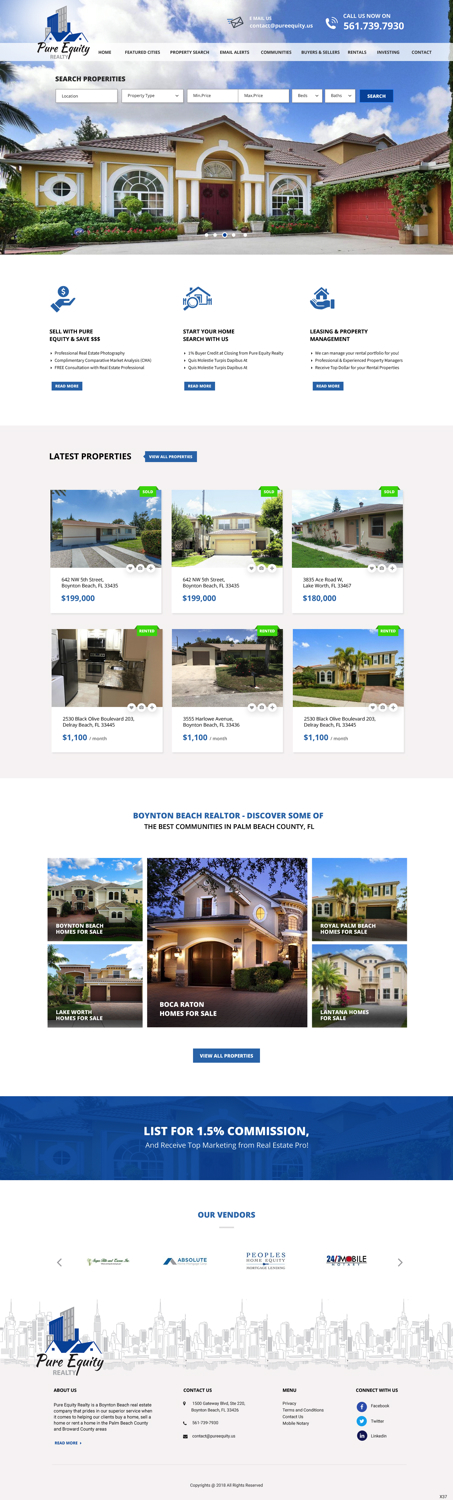 Web Design by pb for this project | Design #19286927