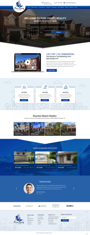 Web Design by pb for this project | Design: #19286928