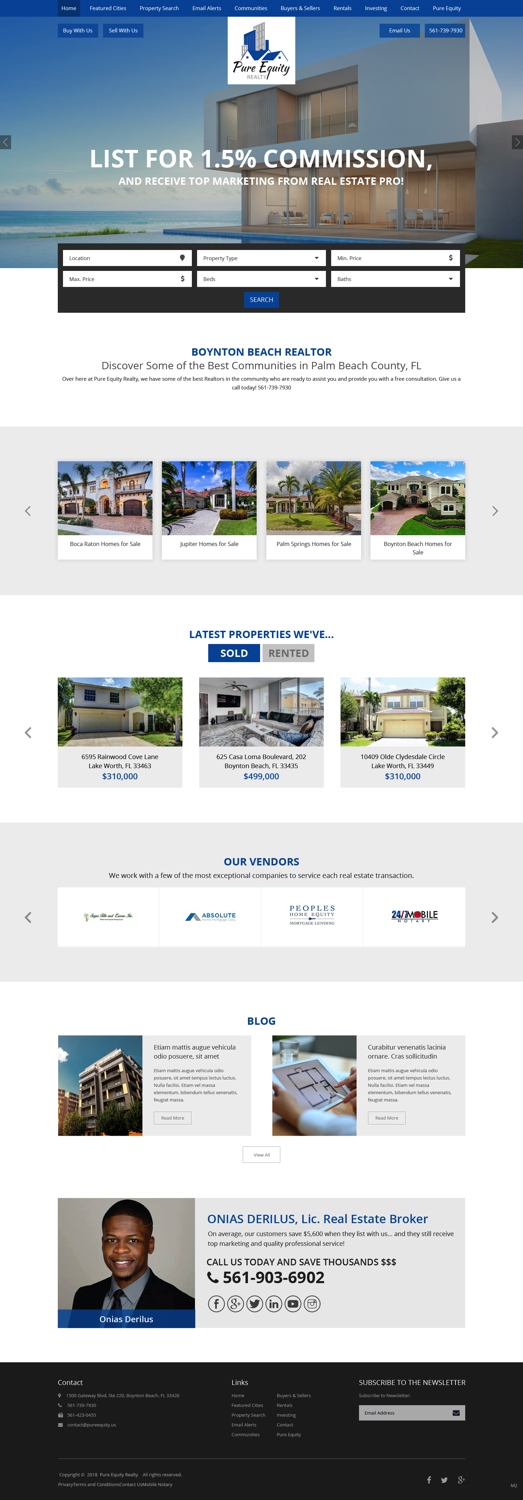 Web Design by pb for this project | Design #19295535