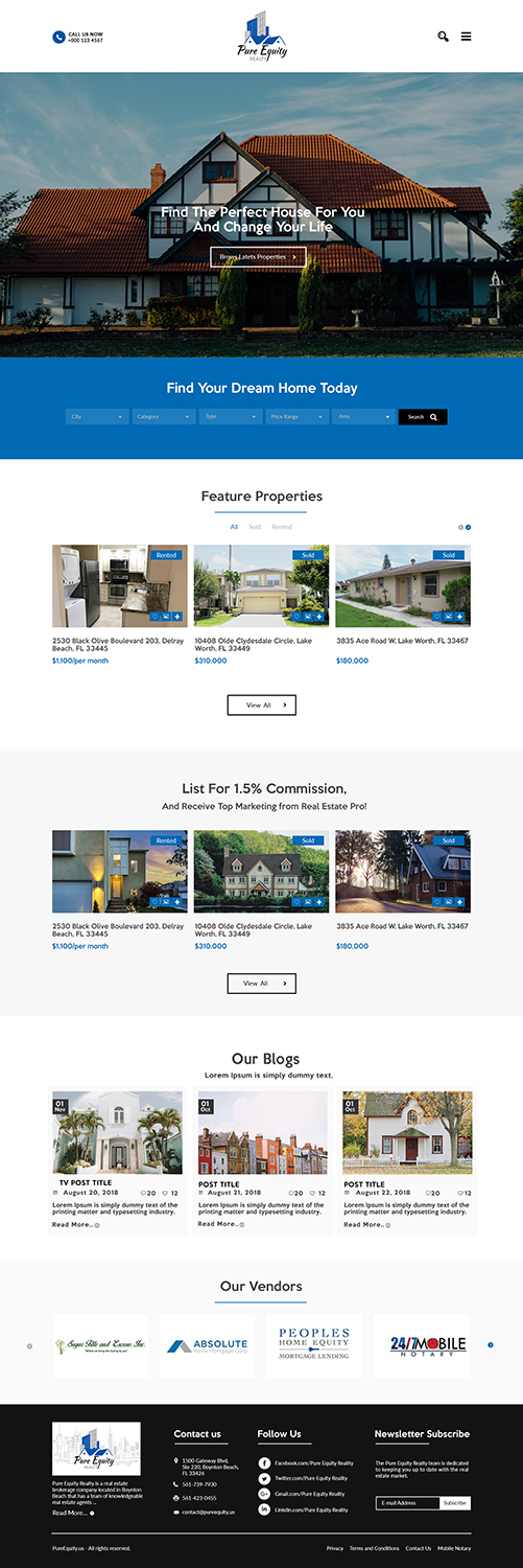 Web Design by bdesigner9 for this project | Design #19349826