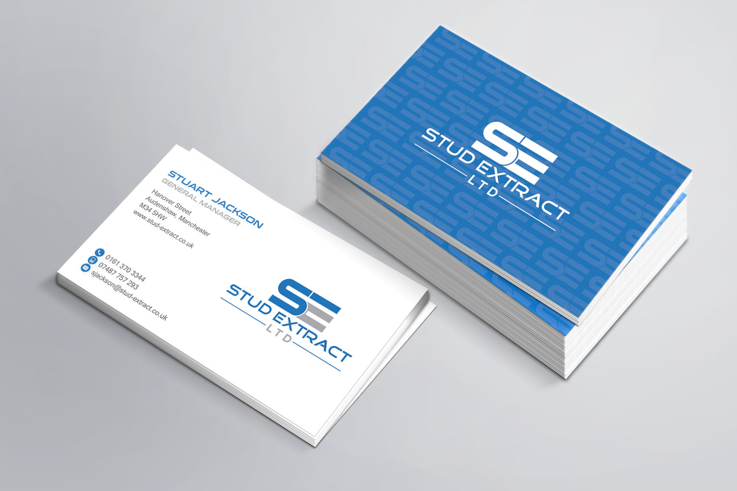 Modern, Professional Business Card Design for CV Hubs & Bearings Ltd by Sandaruwan Design