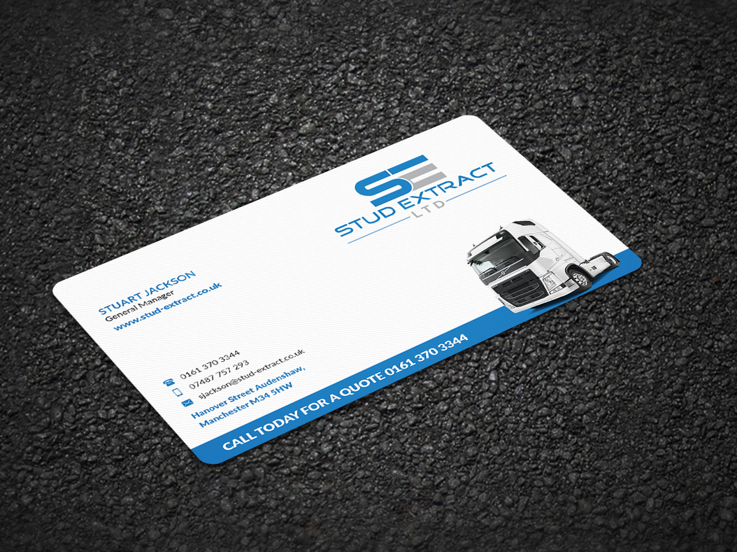 Visitenkarten-Design von Pointless Pixels India für CV Hubs & Bearings Ltd | Design #19272979
