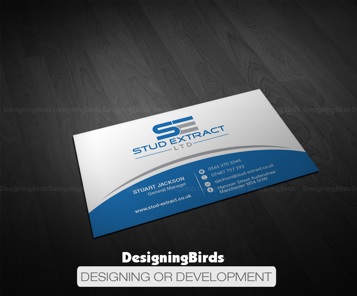 Business Card Design by Designing Birds for CV Hubs & Bearings Ltd | Design #19276958