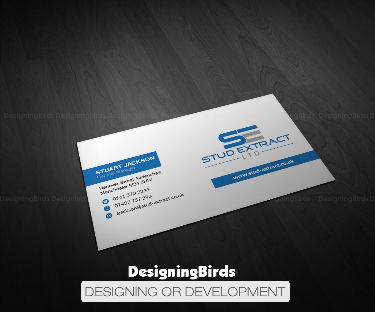 Business Card Design by Designing Birds for CV Hubs & Bearings Ltd | Design #19277147