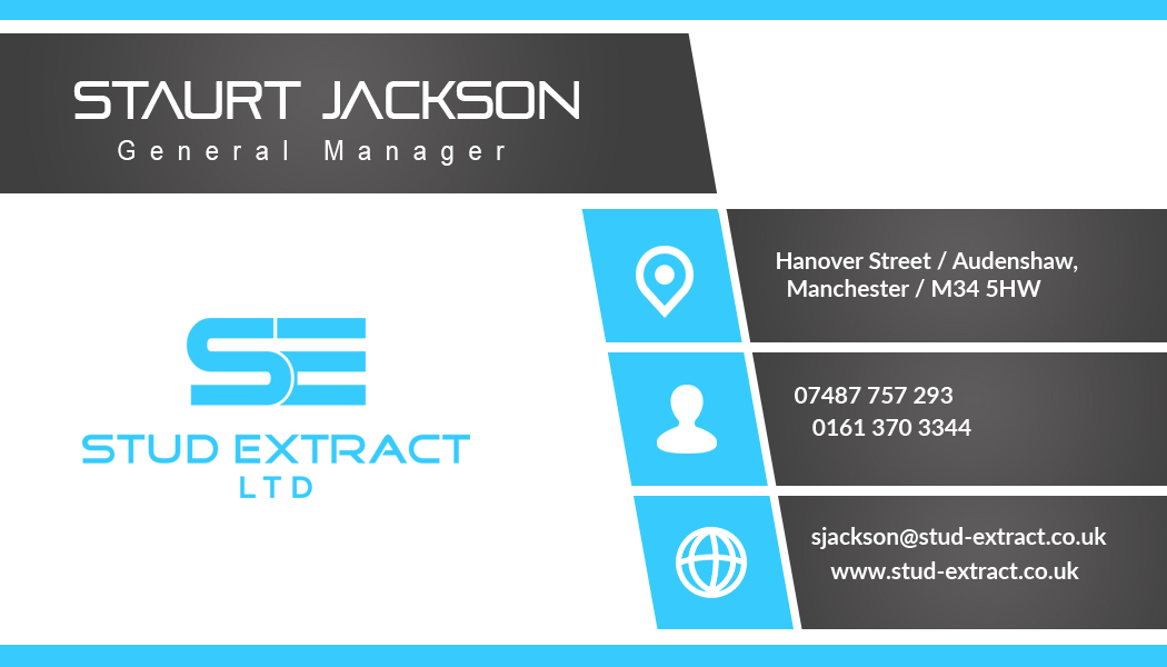 Business Card Design by Salman mangrio for CV Hubs & Bearings Ltd | Design #19278684