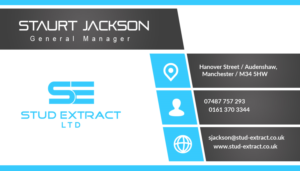 Business Card Design by Salman mangrio for CV Hubs & Bearings Ltd | Design: #19278684