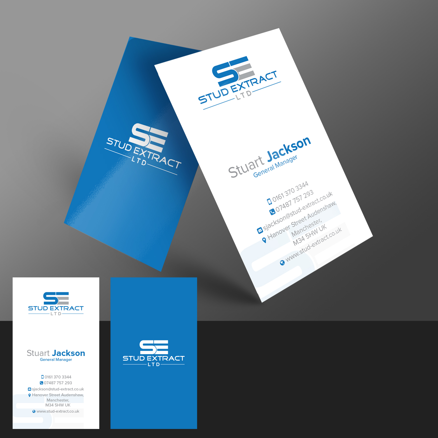 Diseño de Tarjeta de Presentación por Maxo-Biz para CV Hubs & Bearings Ltd | Diseño #19275641