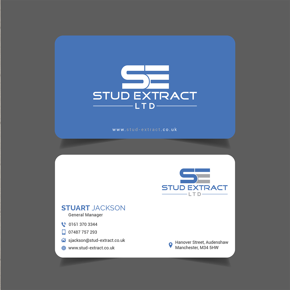 Business Card Design by Bold Pixels for CV Hubs & Bearings Ltd | Design #19299699