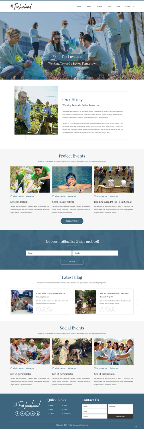 Diseño Wordpress por pb para Restoration Church | Diseño #19286933