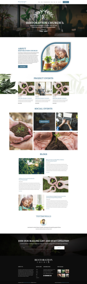 Wordpress Design by Impressive Sol