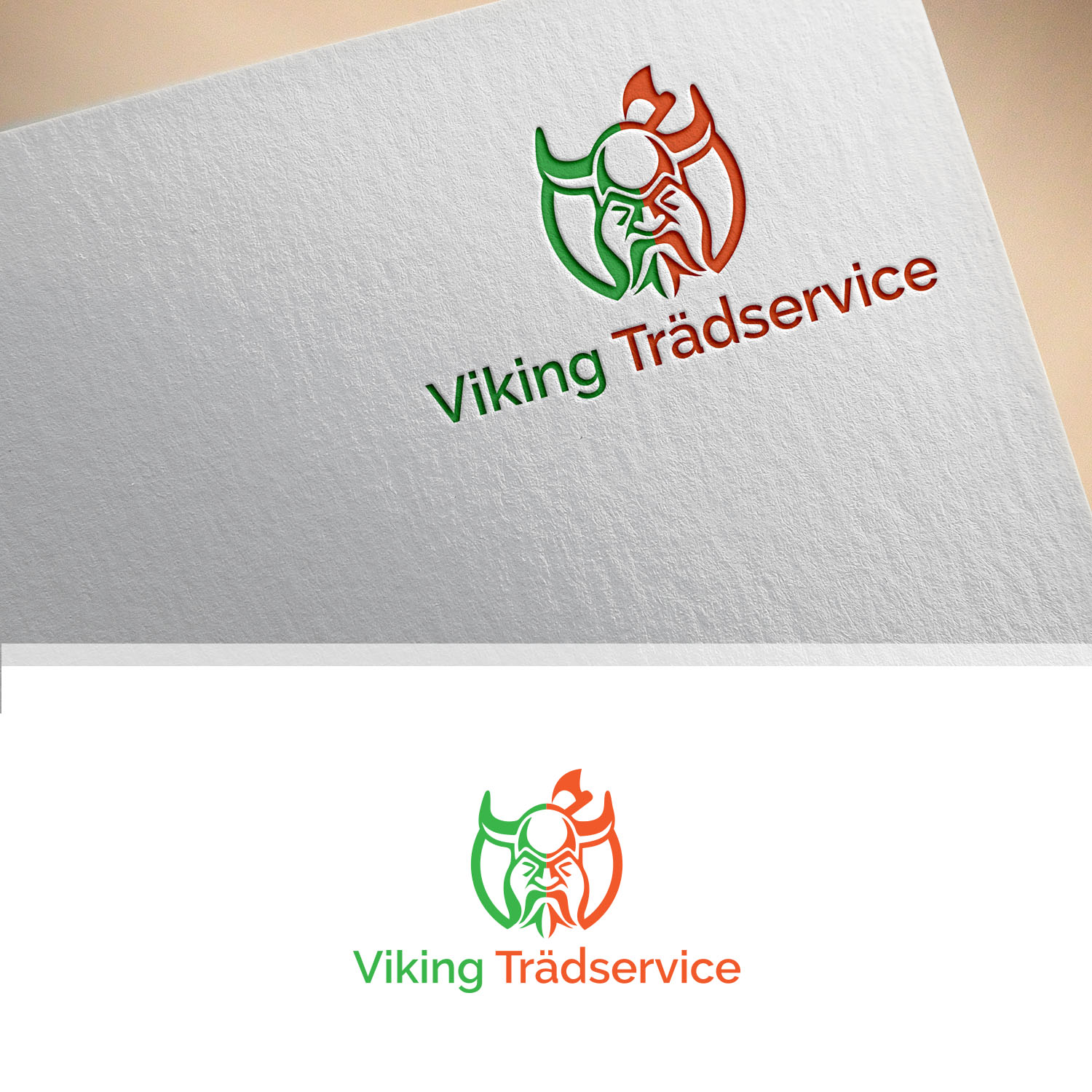 Logo Design by Maxo-Biz for Viking Trädservice AB | Design #19310187