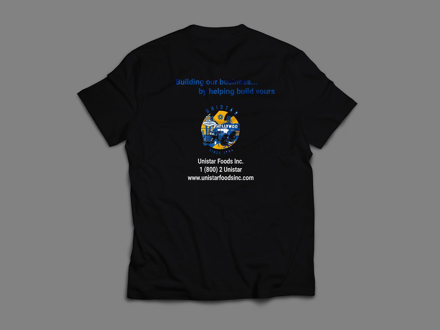 T-shirt Design by Nilufa Lima for Unistar Foods Inc. | Design #19344366