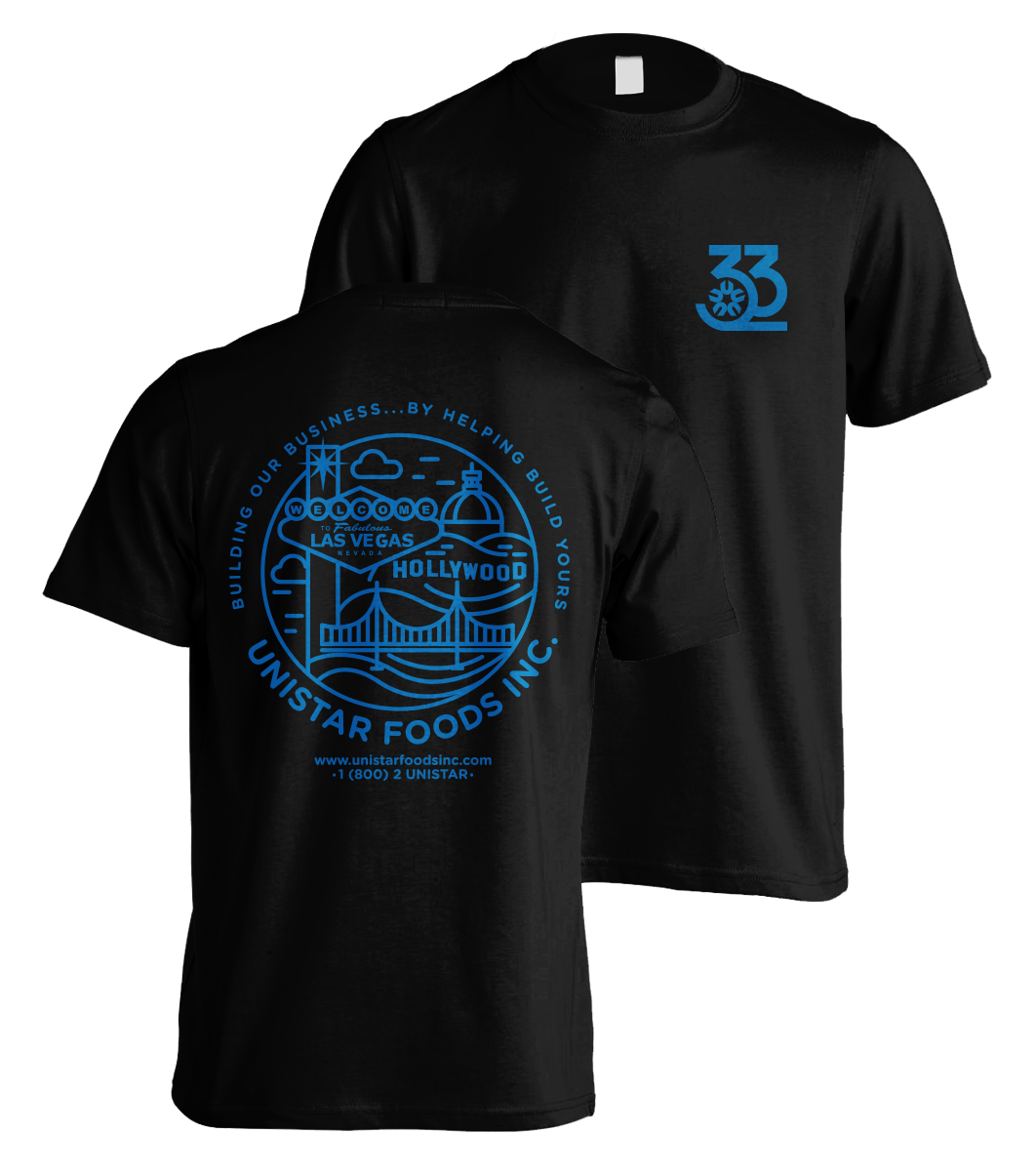 T-shirt Design by pecgi for Unistar Foods Inc. | Design #19341906