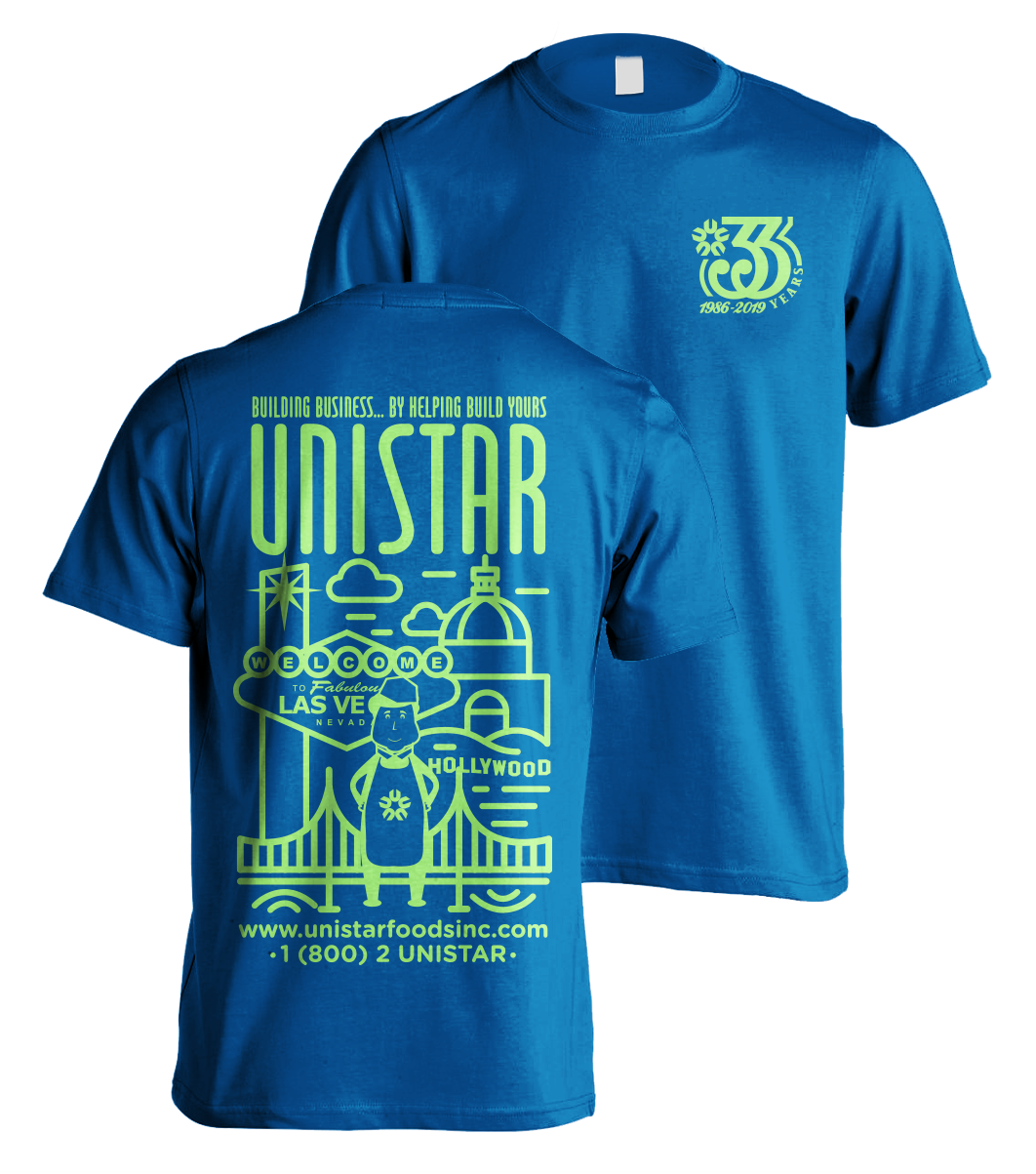 T-shirt Design by pecgi for Unistar Foods Inc. | Design #19341907